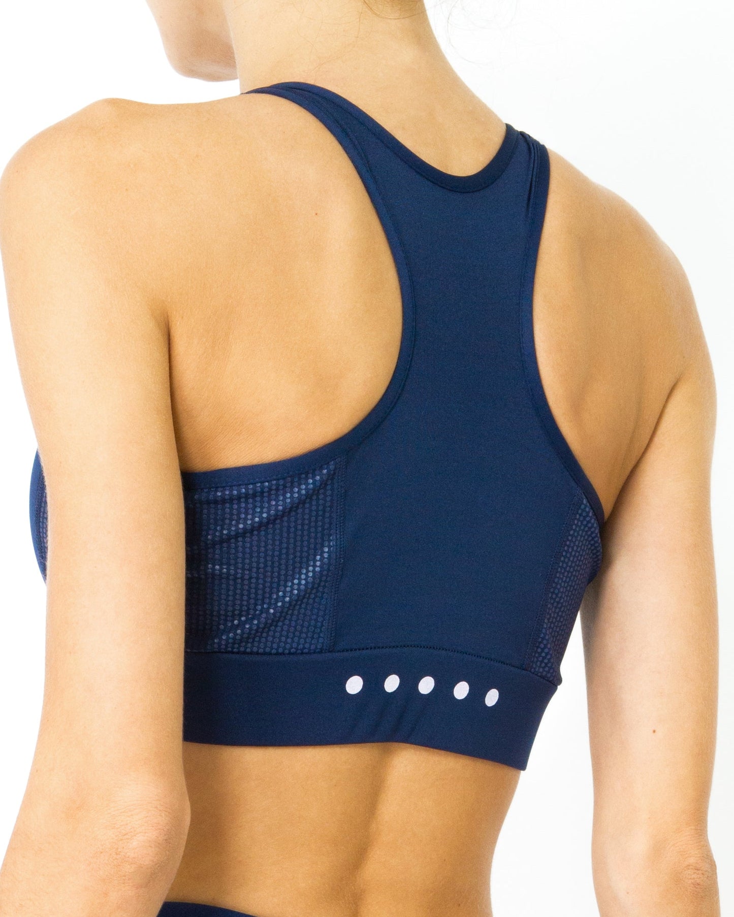 Ashton Sports Bra - Navy Blue - Savoy Active