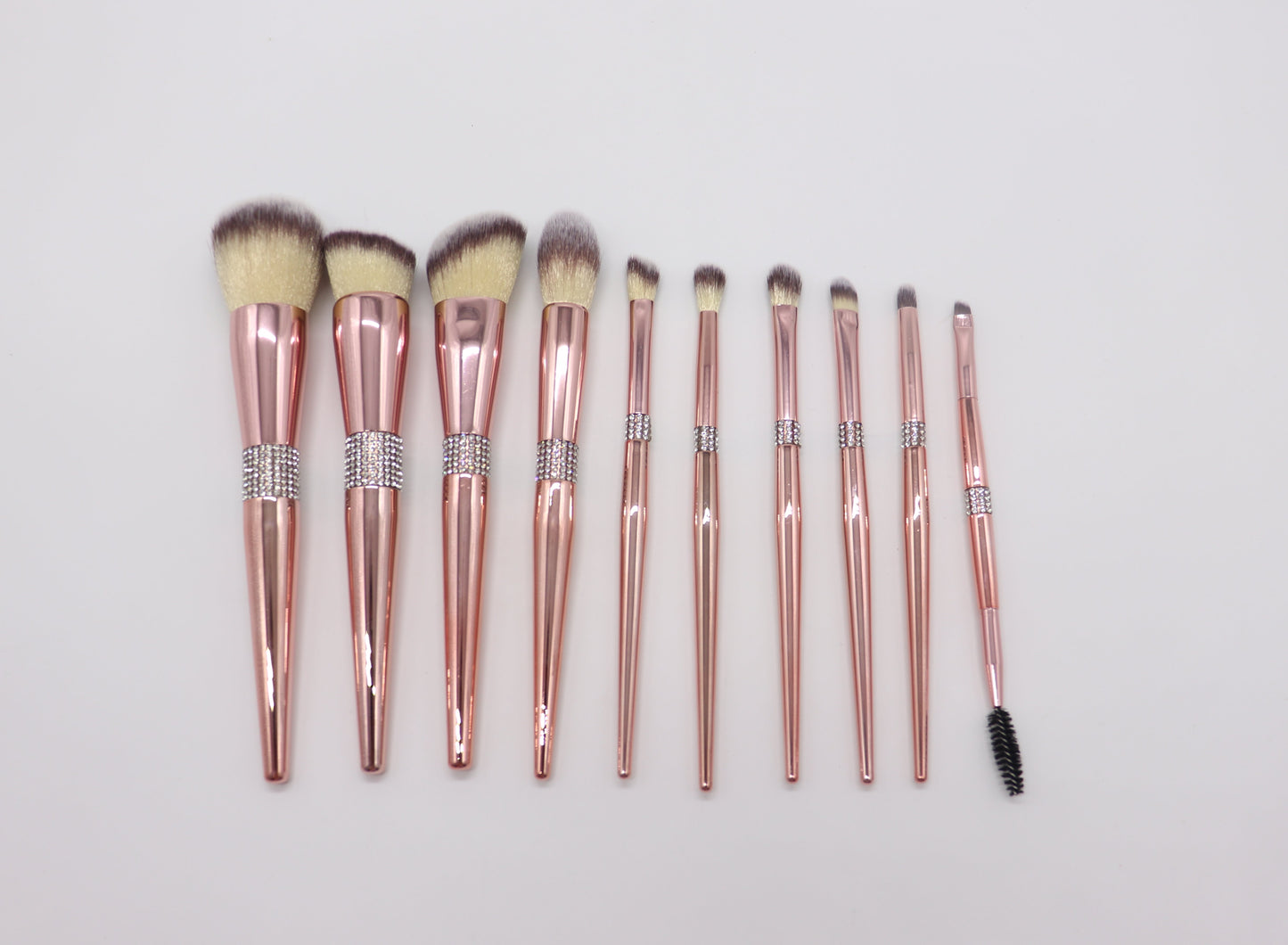 BLING BRUSH SET (10 PIECE SET) BLUSH